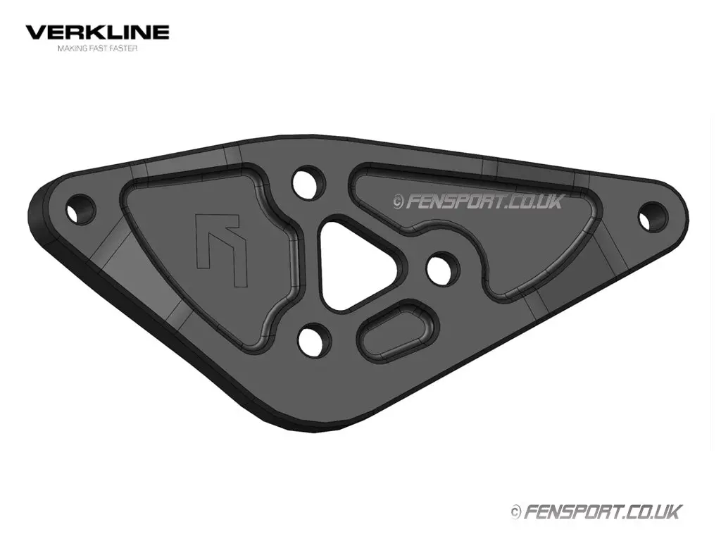 Verkline Aluminium Rear Differential Carrier - Gr Yaris 1