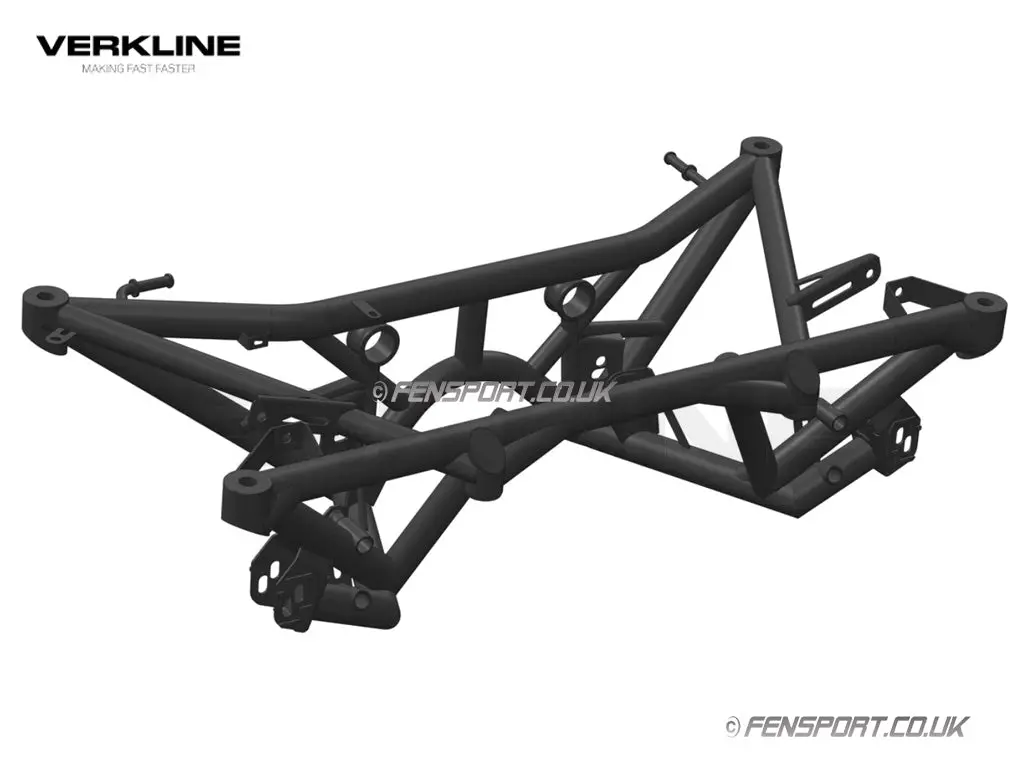 Verkline Lightweight Tubular Subframe - Rear - Gr Yaris 1