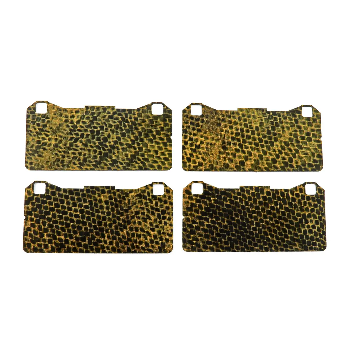 Hel Performance | Front Carbon Fibre Brake Pad Shims | Honda Civic Type R | K20c1 2.0T | 2015+ 1