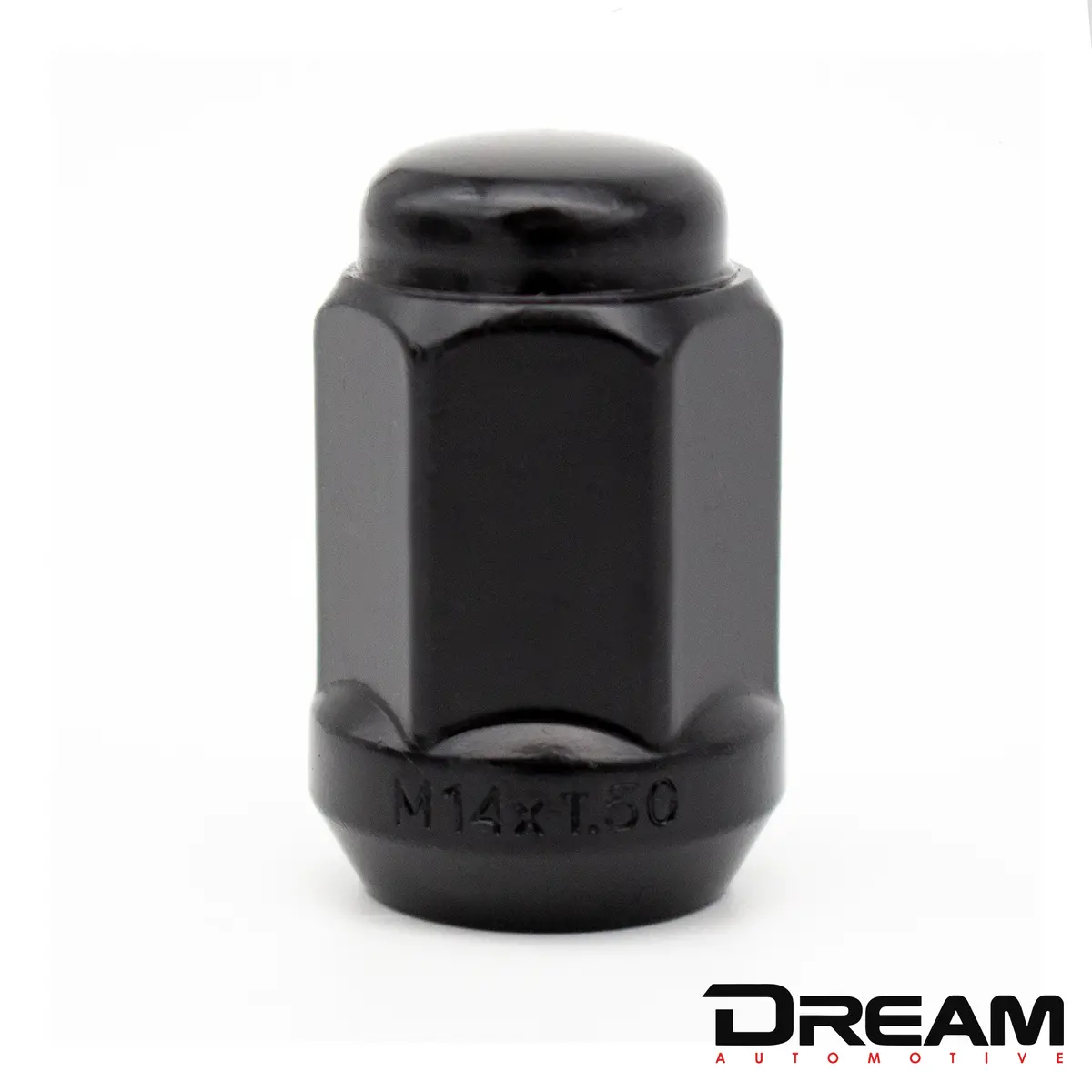 Dream Automotive Matte Black Wheel Nut Set (Including Locking Nuts) | Honda Civic Type R | 2.0T K20c1 | 2015+ 1