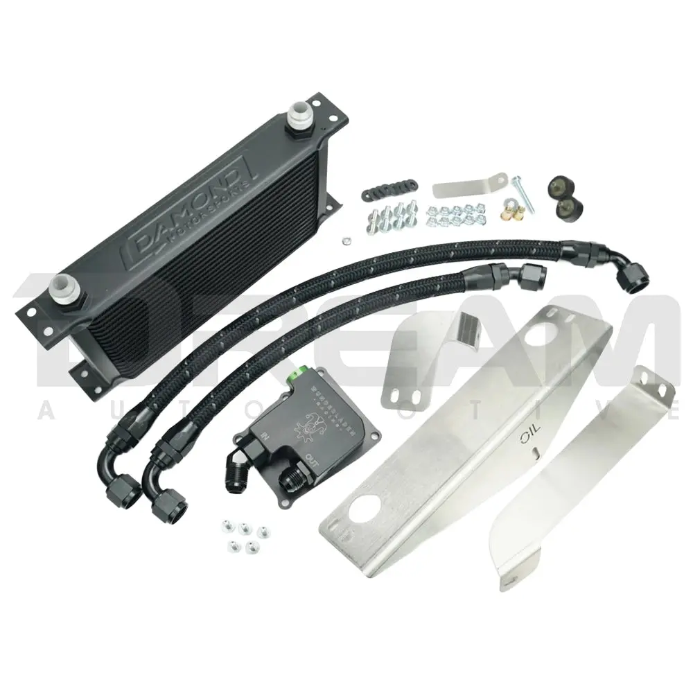 Wunderladen Racing | Oil Cooler Kit | Honda Civic Type R | Fk8 2.0T K20c1 | 2017-2022 1