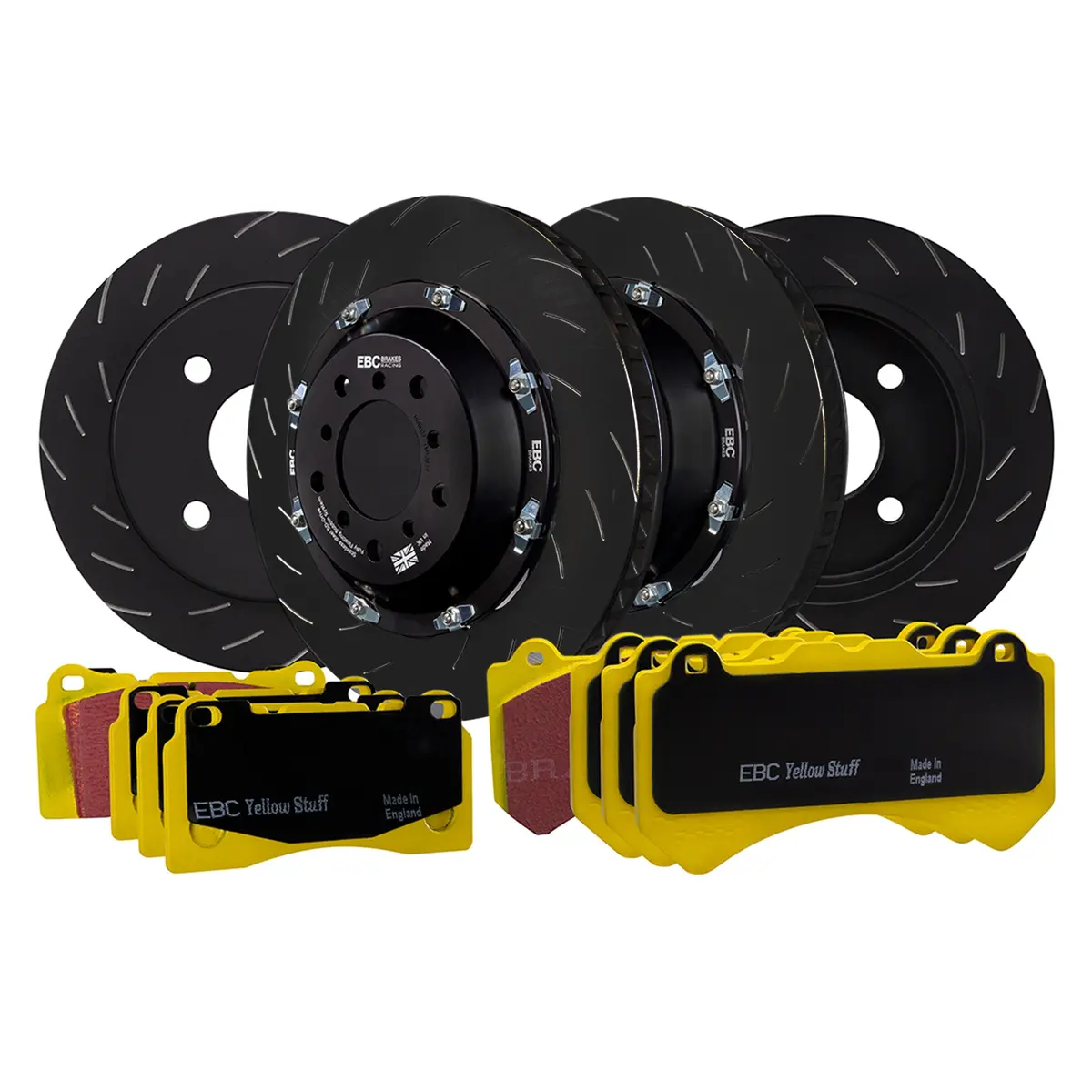 Ebc Brakes | Front & Rear 2-Piece Disc & Pad Kit | Honda Civic Type R | Fk2 2.0T K20c1 | 2015-2016 1