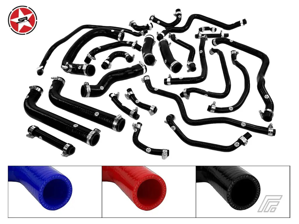 Radiator Coolant & Breather - Silicone Hose Set - Stoney Racing - Mr-S Zzw30 1