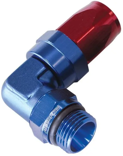 Af849-08-06 -6Orb To -8An 90° Taper Swivel Hose Fitting 1
