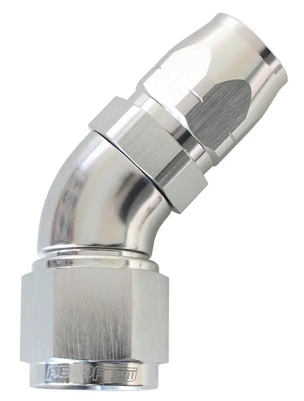 550 Series Cutter-Style Swivel Hose End – 45° Stepped -16An To -12An Transition Fitting 1
