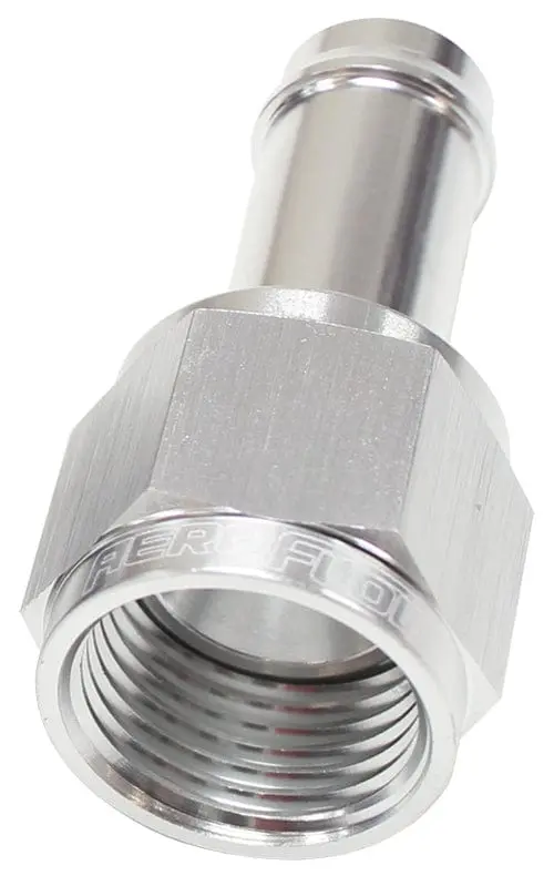 Straight Hose Barb Adapter – 3/16" Tube To -4An Female Flare Connection 1