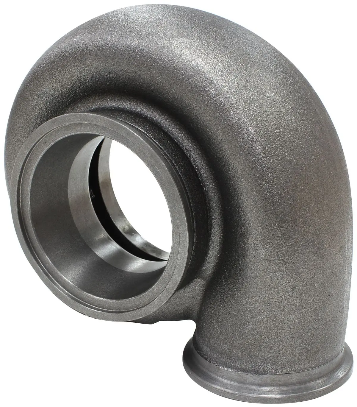 Boosted 1.01 A/R Dual V-Band Turbo Exhaust Housing For 5862/66 Turbos 1