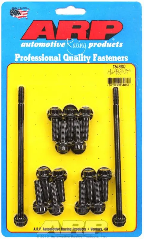 Arp 134-6902 Oil Pan Bolt Kit – Heat-Treated Stainless Steel 1