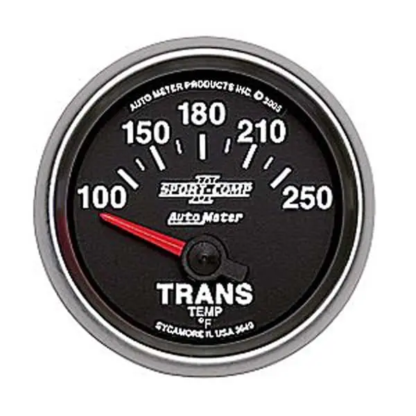 Autometer Au3649 Sport-Comp Ii Transmission Temperature Gauge 1