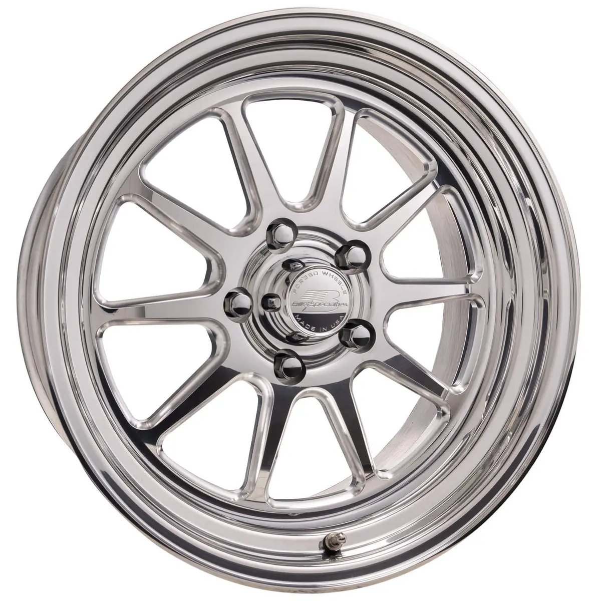 Billet Specialties Amc40515 Polished Amc40 Malibu Custom Wheel 1