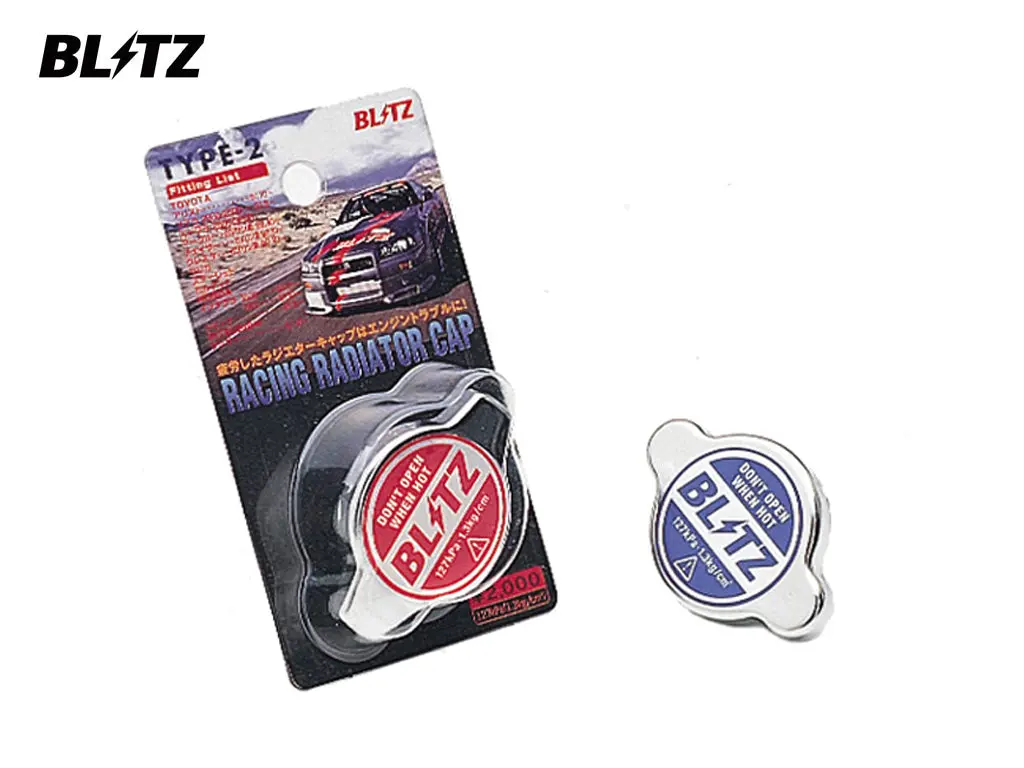 Blitz High Pressure Radiator Cap - Type 2 - Red 1