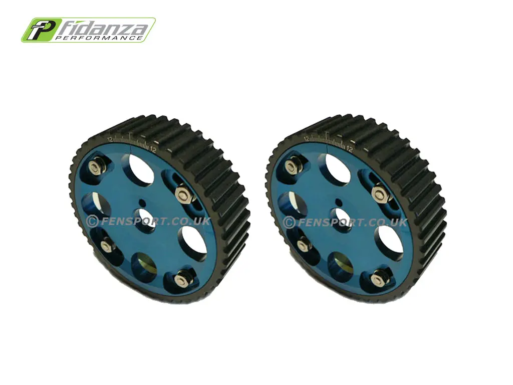 Cam Pulleys - Fidanza Adjustable - Blue - 4A-Ge 16V Engine 1