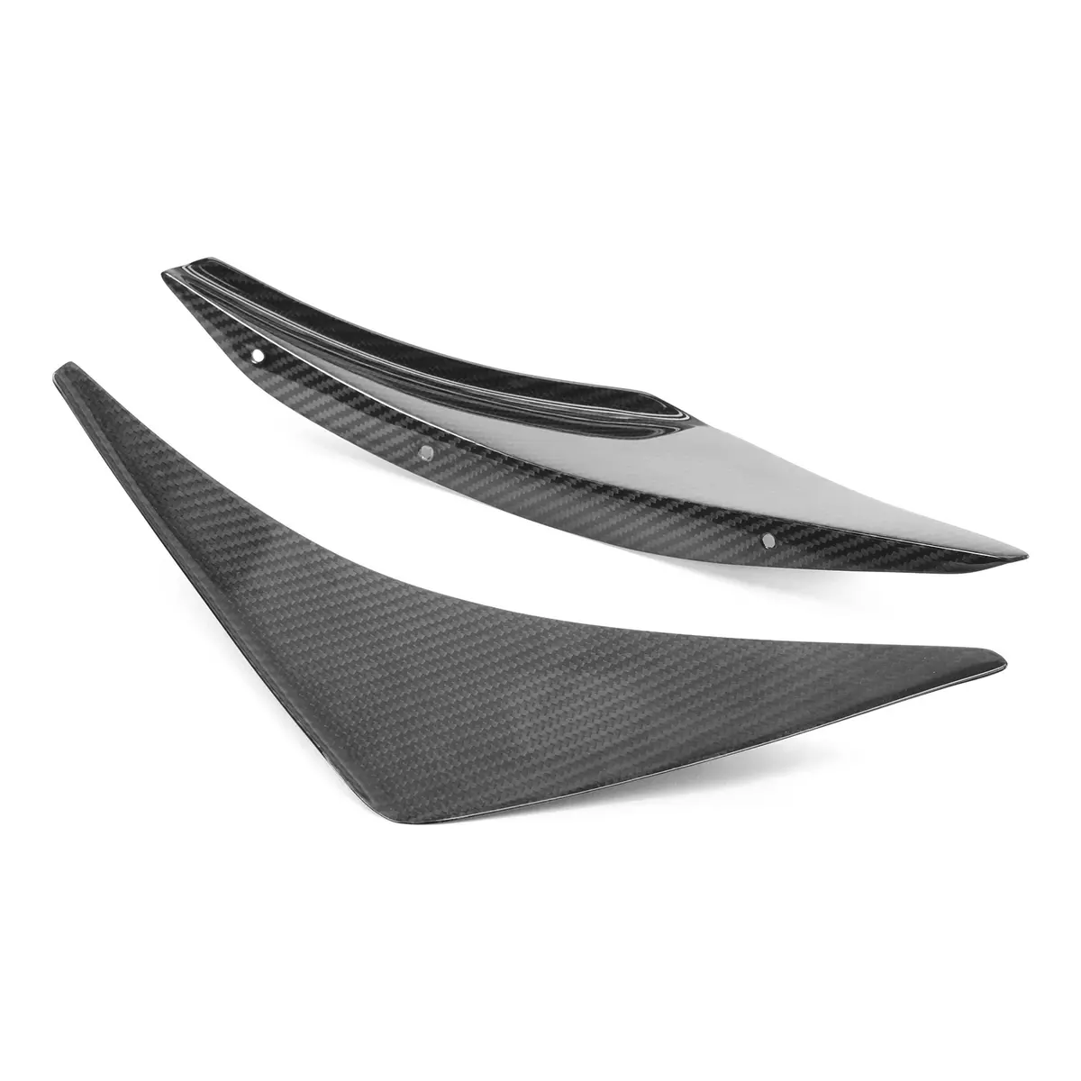 Apr Performance Carbon Front Bumper Canards | Honda Civic Type R | Fk8 2.0T K20c1 | 2017+ 1
