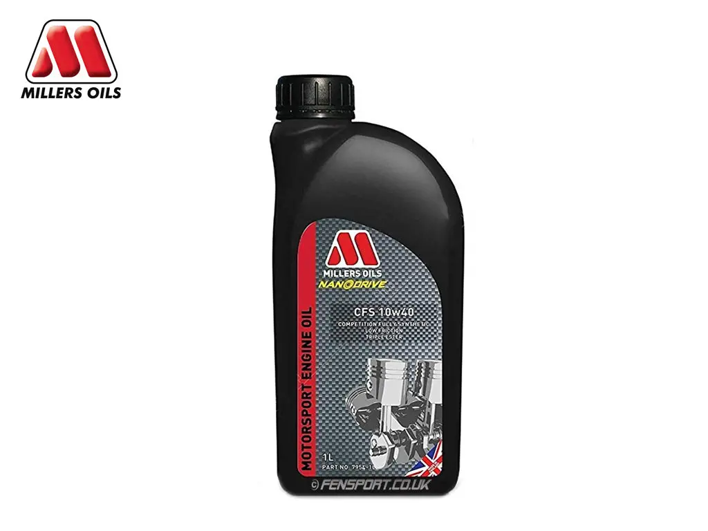 Millers - Fully Synthetic Engine Oil - Cfs 10W40 - 1 Litre 1