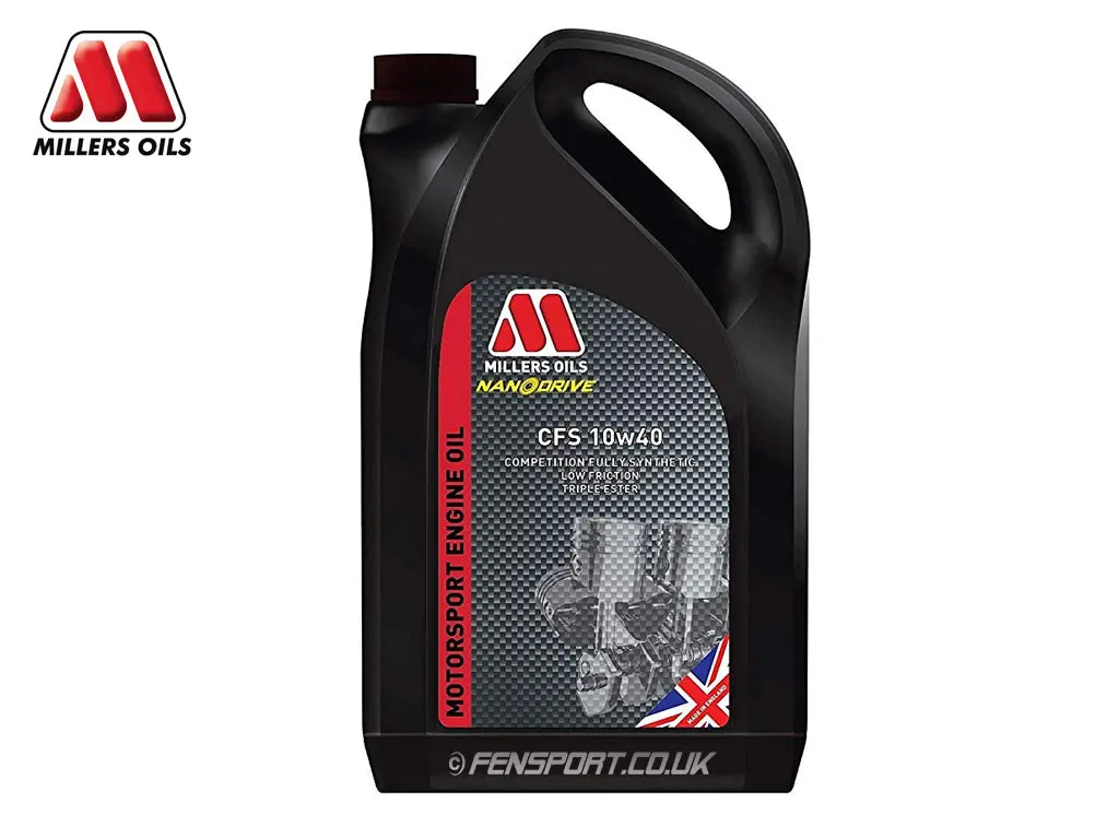 Millers - Fully Synthetic Engine Oil - Cfs 10W40 - 5 Litre 1