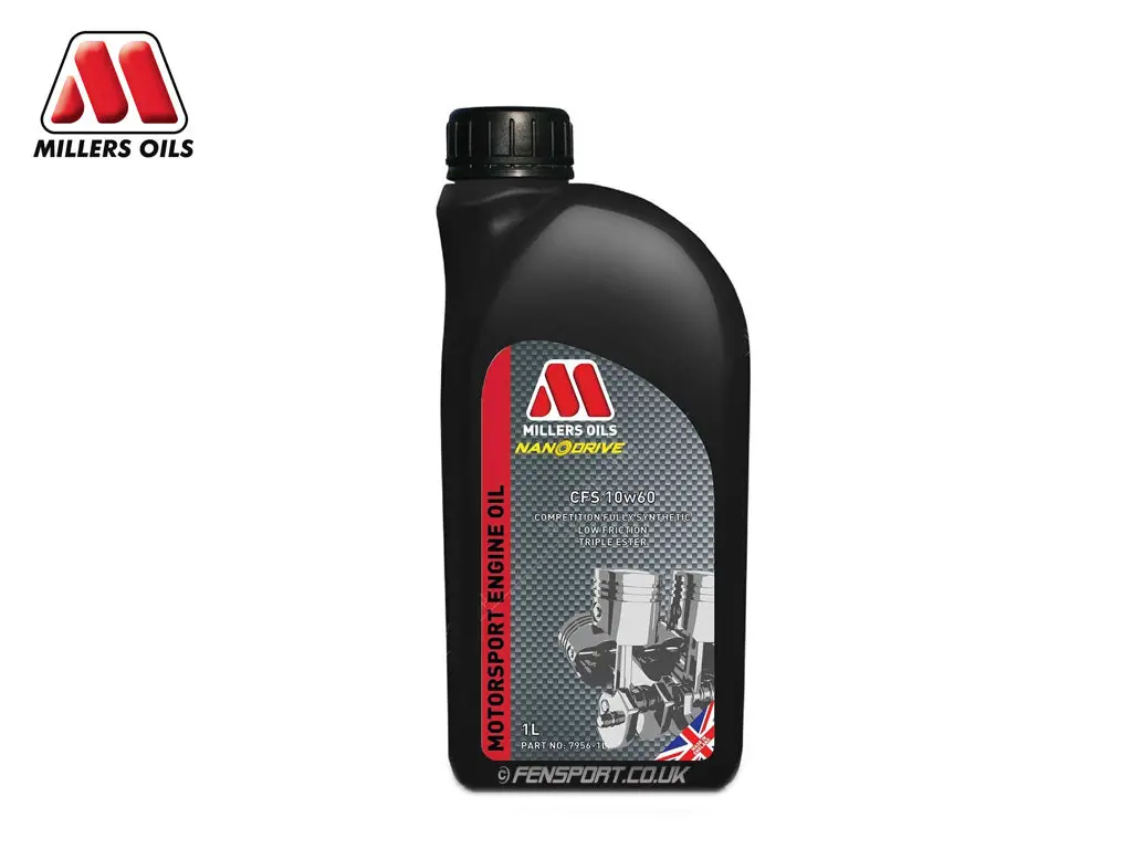 Millers - Fully Synthetic Engine Oil - Cfs 10W60 - 1 Litre 1