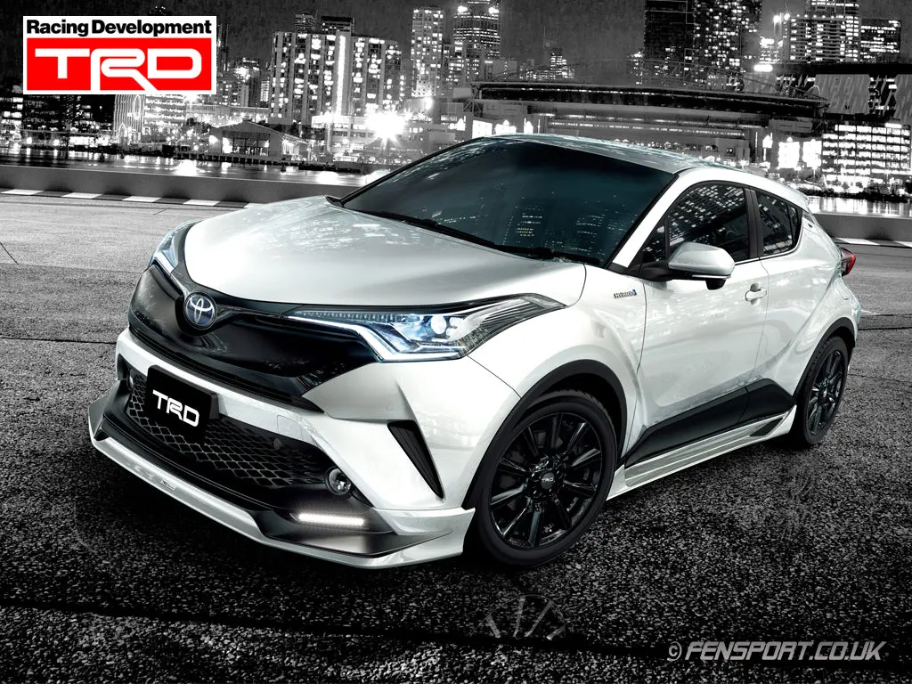Trd Front Spoiler - Ag Style - With Led - Various Colours - Toyota C-Hr 1