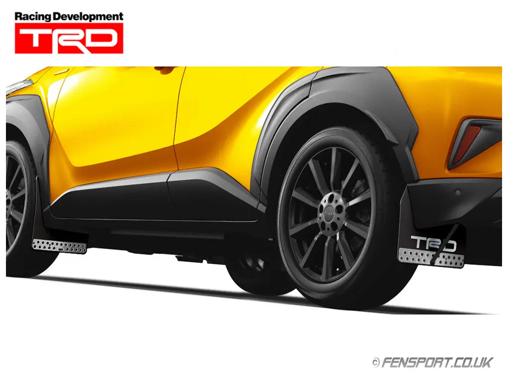 Trd Mud Flap Set - Black - Toyota C-Hr 1