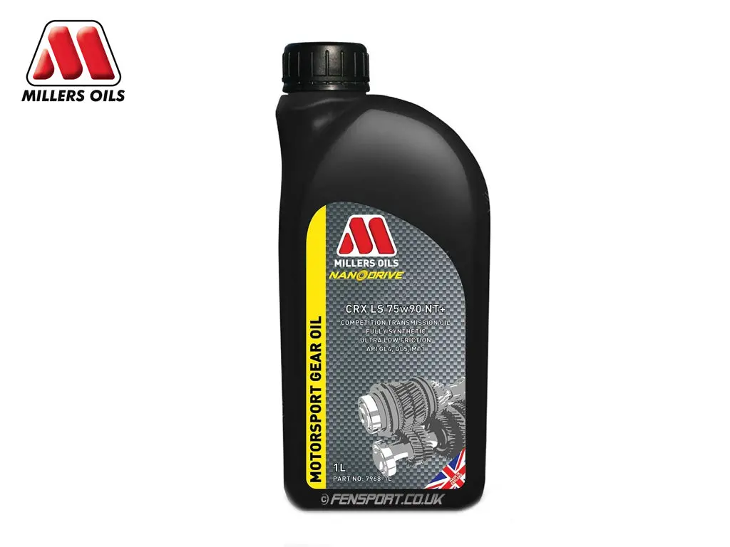 Millers Gear Oil With Lsd Additive - Crx Ls 75W90 Nt+ - 1 Litre 1