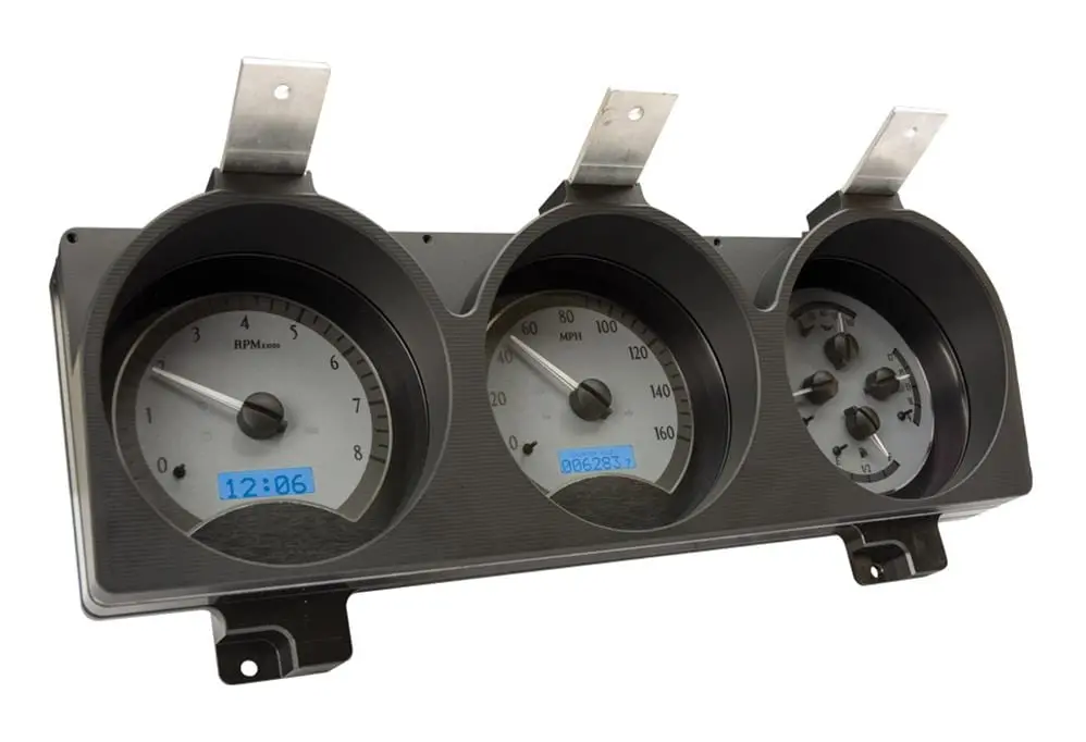 Dakota Digital Vhx-81D-Pu-S-B Analog Gauge Cluster – Direct-Fit For Modernized Dash 1
