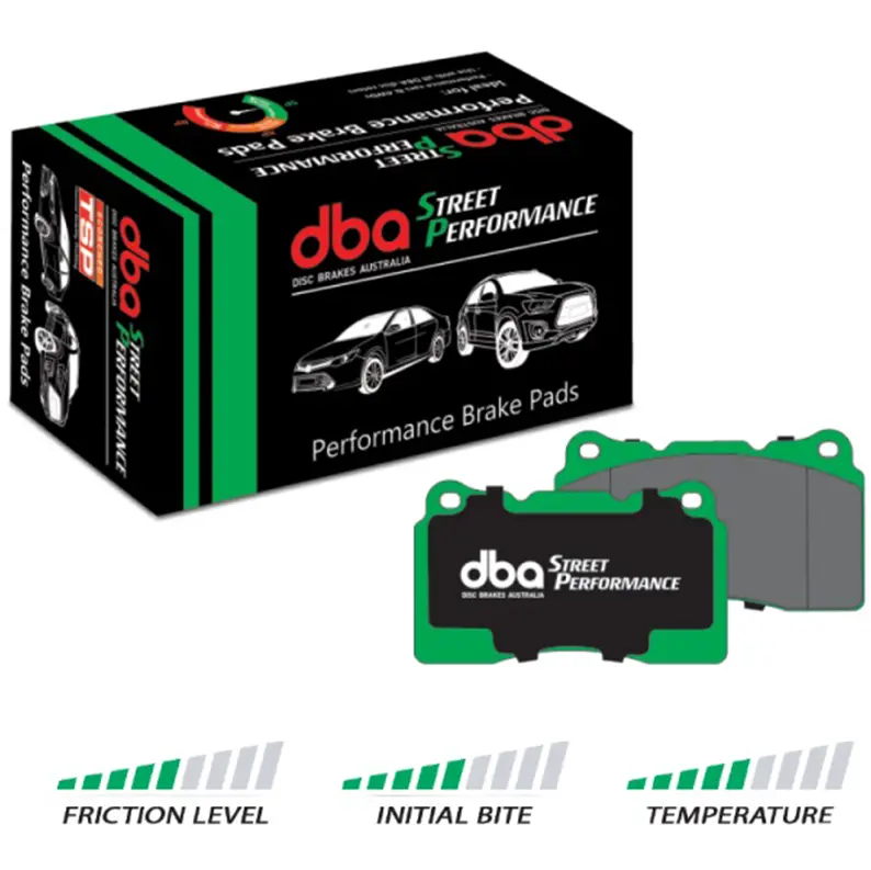 Dba Street Performance Front Brake Pads | Honda Civic Type R | 2.0T K20c1 | 2015+ 1