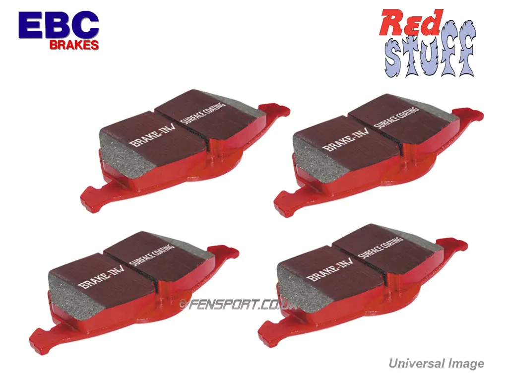 Brake Pads - Front - Ebc Redstuff - Is200d, Is220d, Is250, Is300h 1