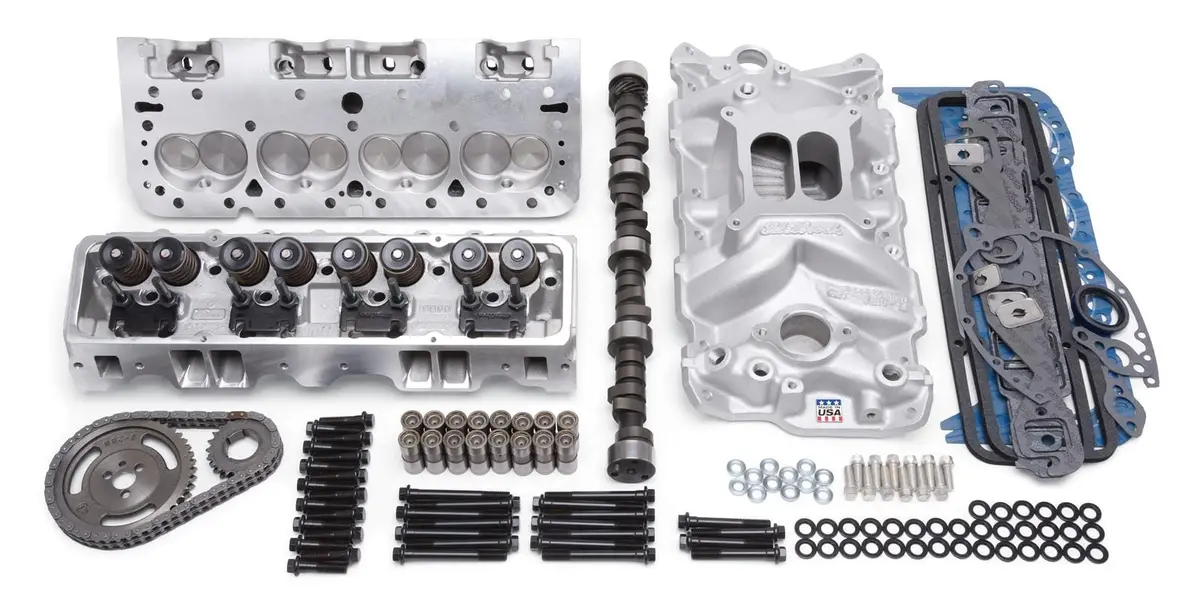Edelbrock 2038 Small Block Chevy Top-End Power Package (338 Hp) 1