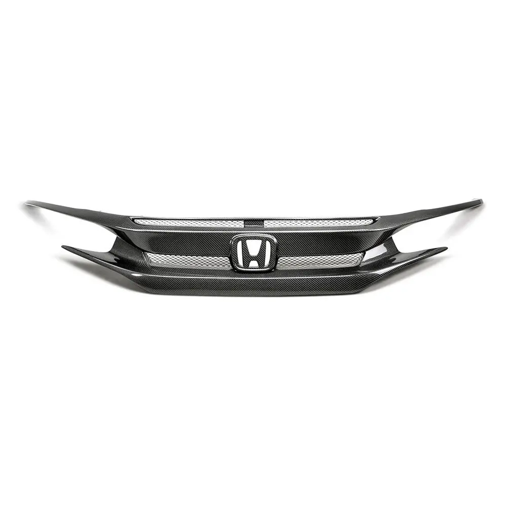 Seibon Oem-Style Carbon Fibre Front Grille | Honda Civic Type R | Fk8 2.0T K20c1 | 2017+ 1