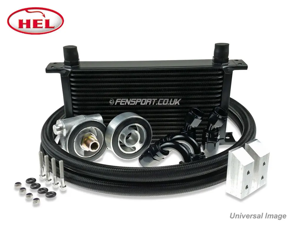 Oil Cooler Kit - 13 Row - Hel -  Gt86 & Brz 1