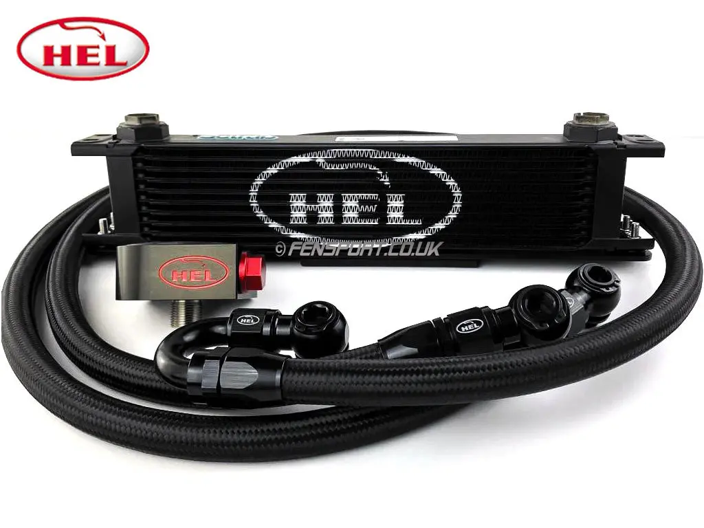 Oil Cooler Kit - 10 Row - Hel - Fast Road & Track Gr Yaris 1