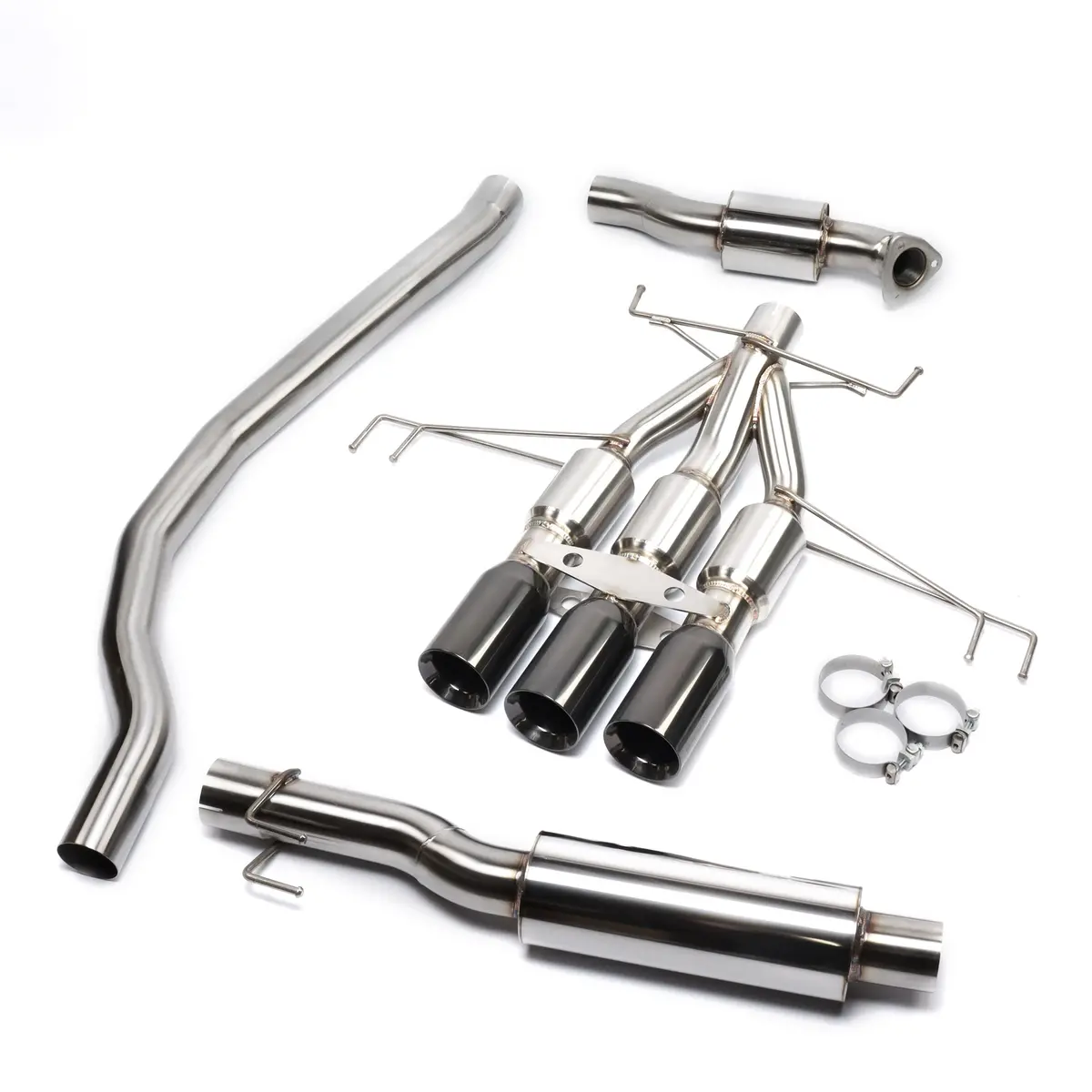 Dc Sports | Stainless Steel Exhaust System | Honda Civic Type R | Fk8 2.0T K20c1 | 2017-2022 1
