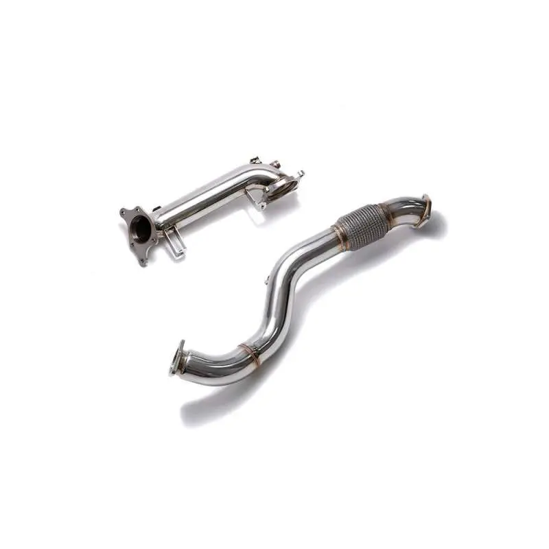 Armytrix High-Flow Performance De-Catted Pipe With Cat-Simulator | Honda Civic Type R | Fk8 2.0T K20c1 | 2017+ 1