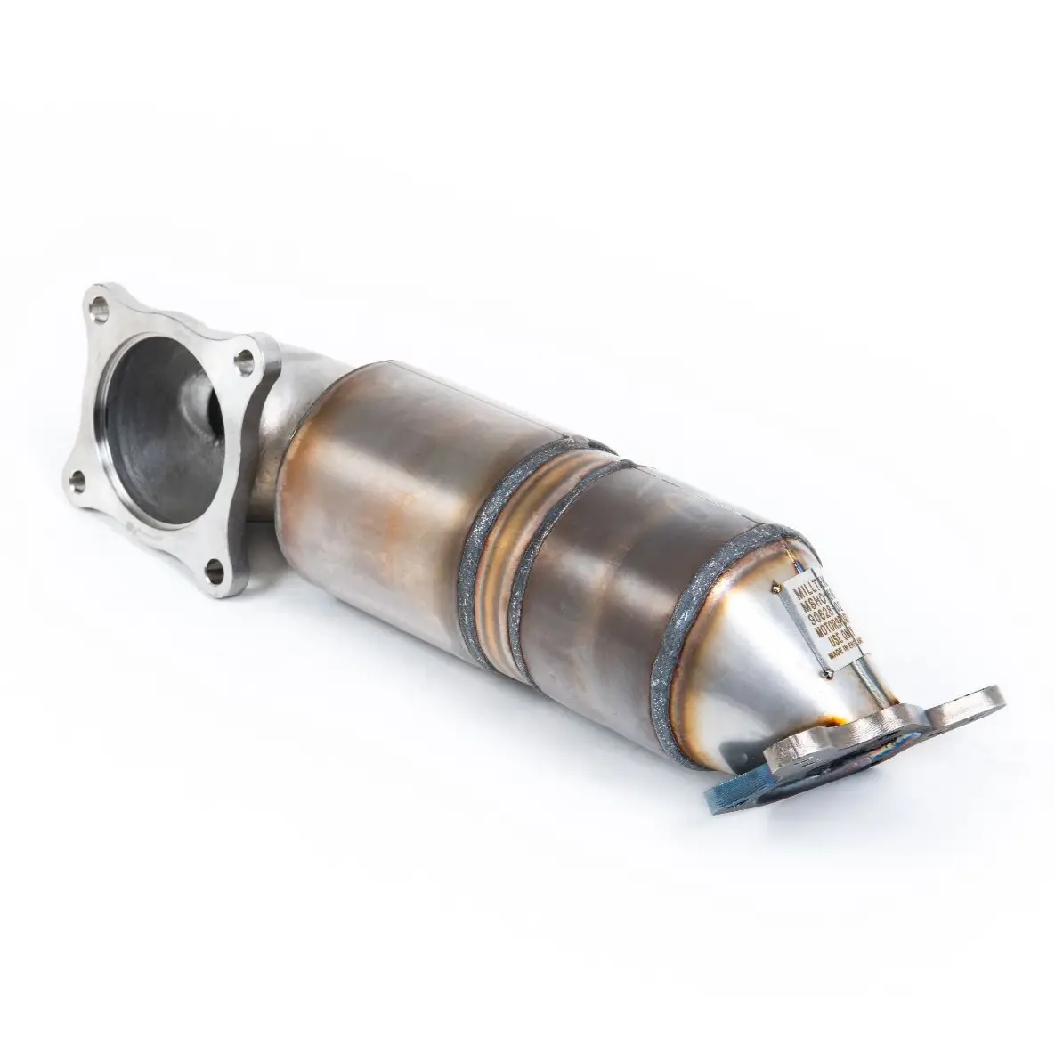 Milltek Sport | Downpipe With Twin 200 Cell Hjs Cat | Honda Civic Type R | Fk8/Fl5 2.0T K20c1 | 2017+ 1