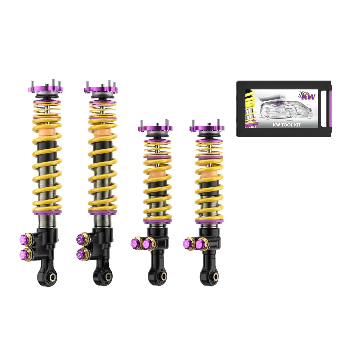 Kw Suspension | V5 Clubsport Coilover Kit | Lotus | Emira | V6 2022+ 1