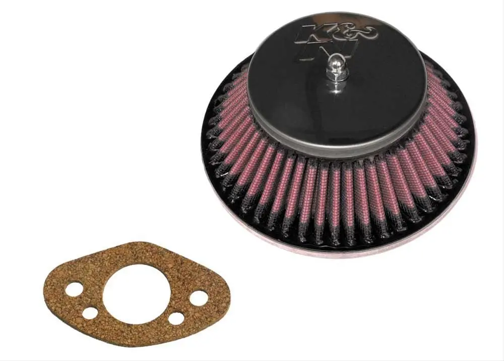 K&N Custom Air Intake Filter Assembly – Universal Fit (56-9335) 1