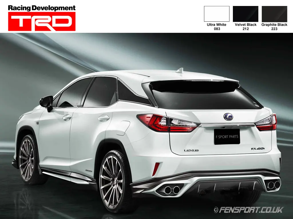 Trd Sports Exhaust - Rear Silencer - Lexus Rx450h 1