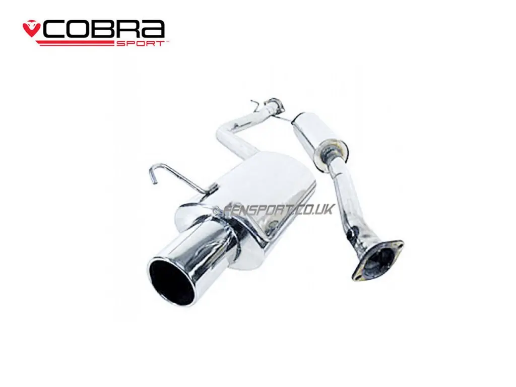 Cobra Exhaust System - Resonated - 4" Inverted Baffled - Polished Tails - Lexus Is200 1