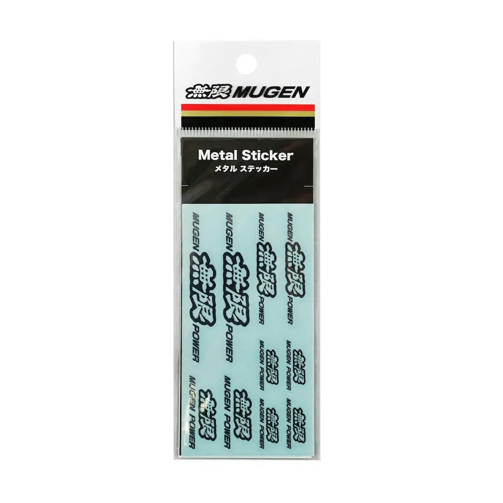 Mugen Power Metal Sticker Set 1