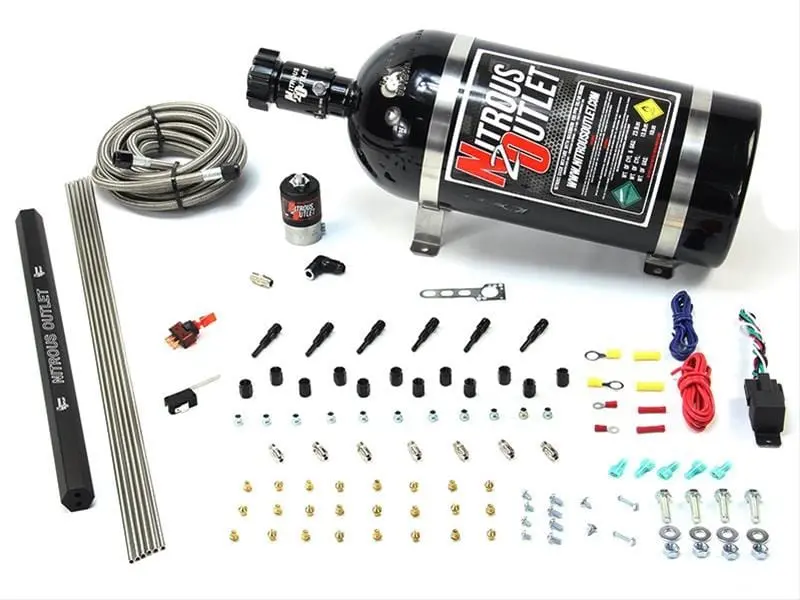 Nitrous Outlet Single-Stage Wet Nitrous System – 00-10433-Alc-H-10, 10Hp To 100Hp 1