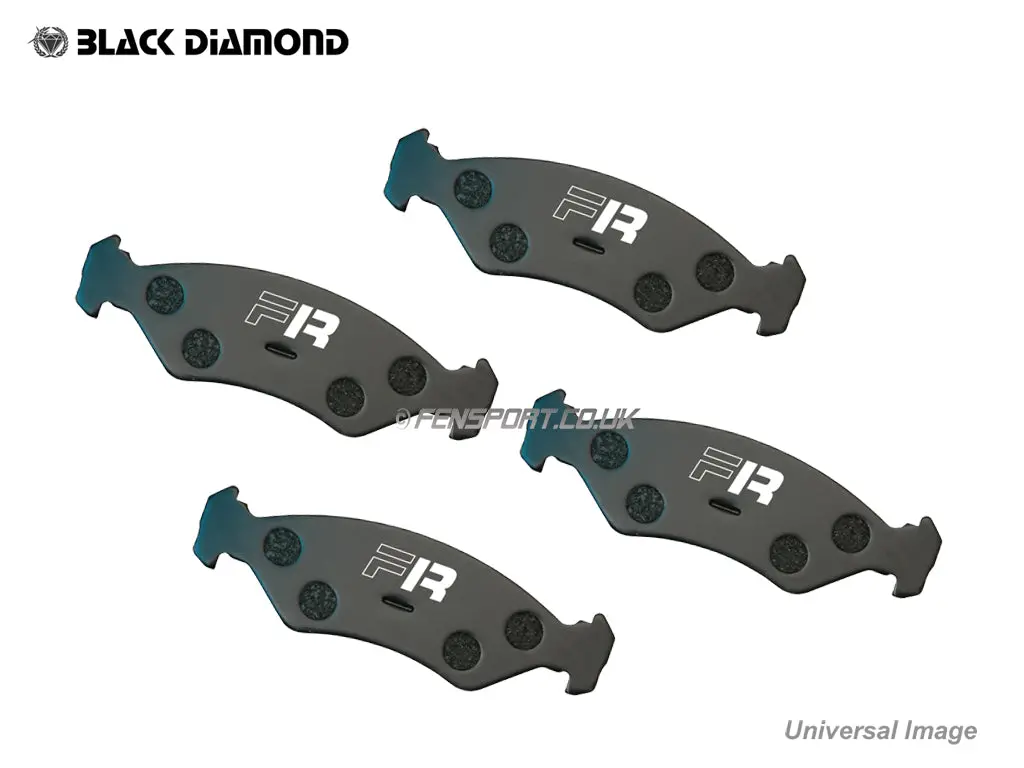 Brake Pads - Rear - Black Diamond Predator - Supra Jza80 Single Piston, Soarer & Aristo 1
