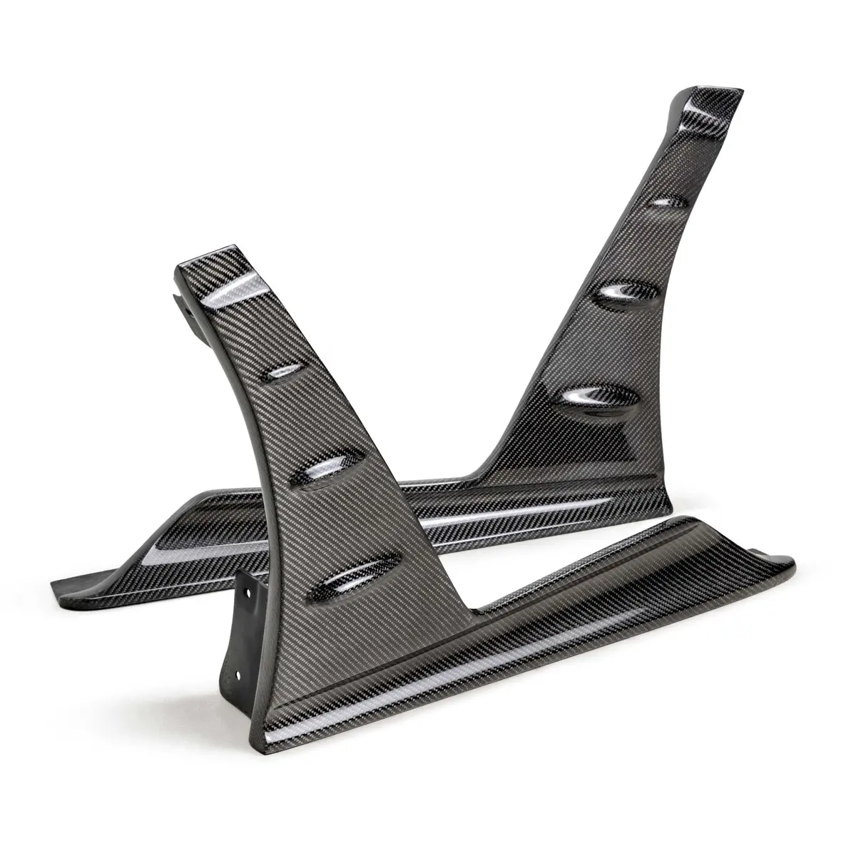 Seibon Carbon | Mb-Style Carbon Fibre Front Side Skirt Extensions | Honda Civic Type R | Fl5 2.0T K20c1 | 2023+ 1