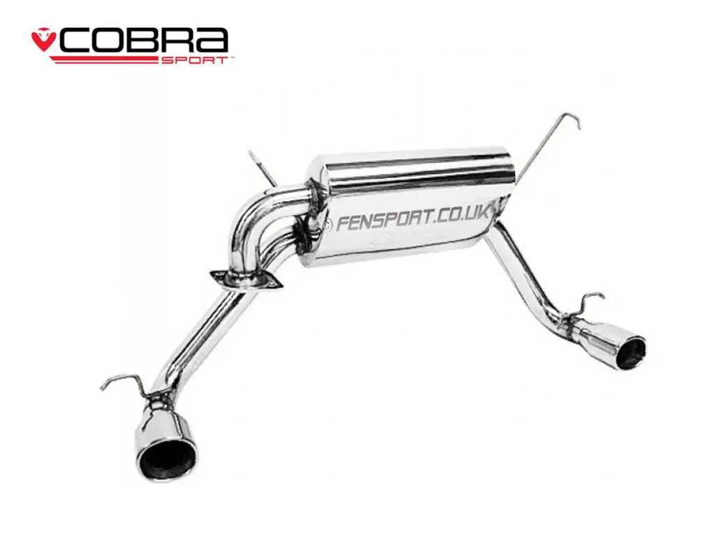 Cobra Exhaust System - Dual 3.5" Oval Tailpipes - Mr-S Zzw30 1