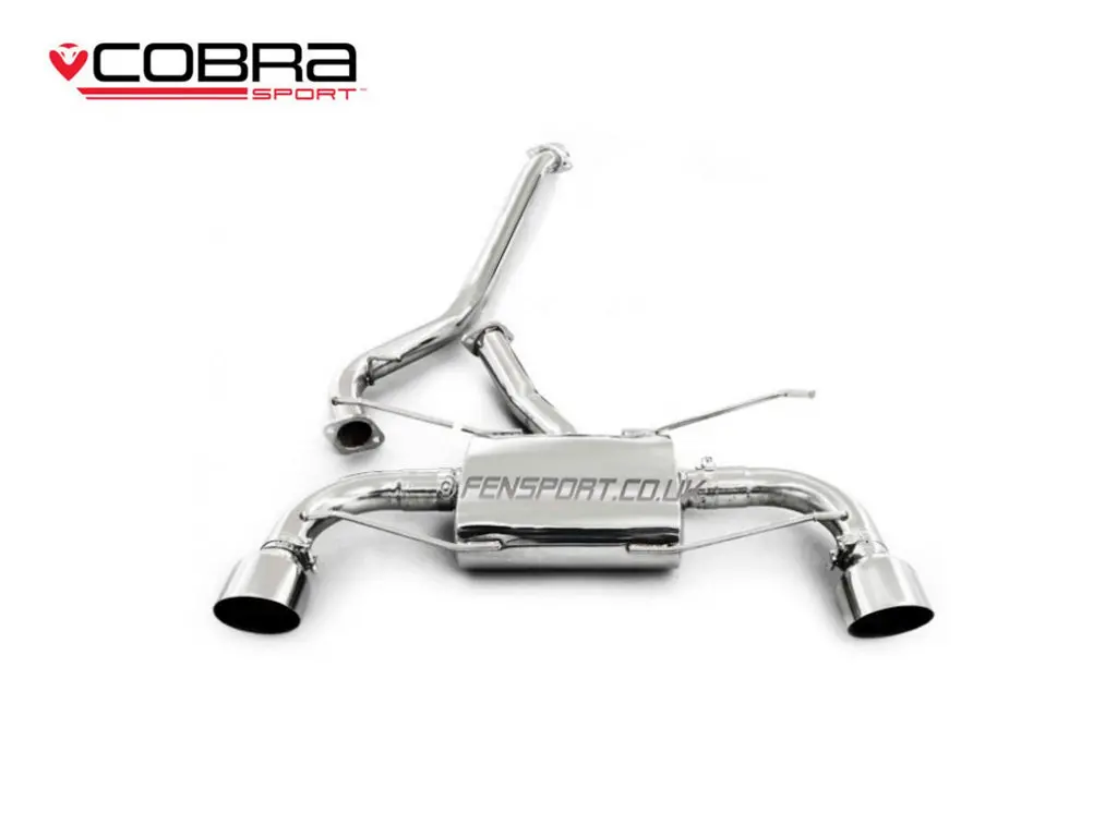Cobra Exhaust System - 2Nd Cat Back - Non Resonated - Gr86, Gt86 & Brz 1