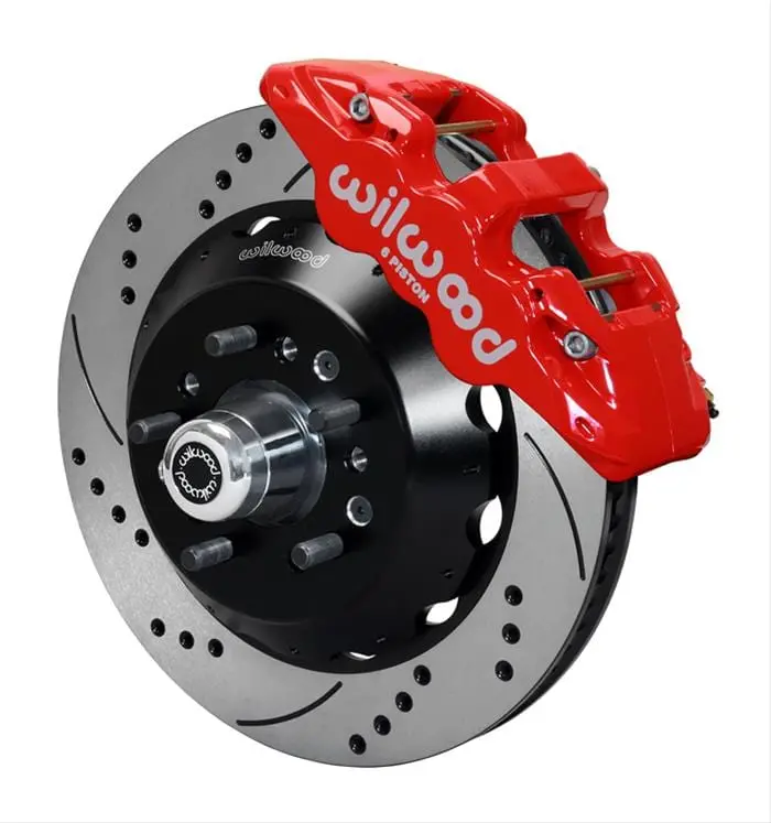 Wilwood Aero6 Front Big Brake Kit – Six-Piston Caliper Upgrade With Rotors 1