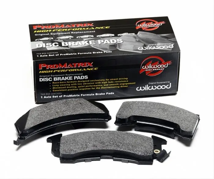 Wilwood 150-D0653K Promatrix Brake Pads – Track-Ready Friction Compound 1