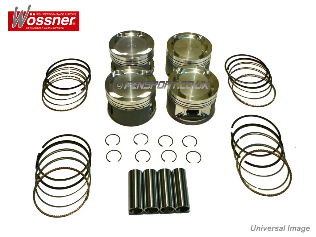 Forged Piston Kit - Wossner 74Mm - Starlet Turbo 4E-Fte 1