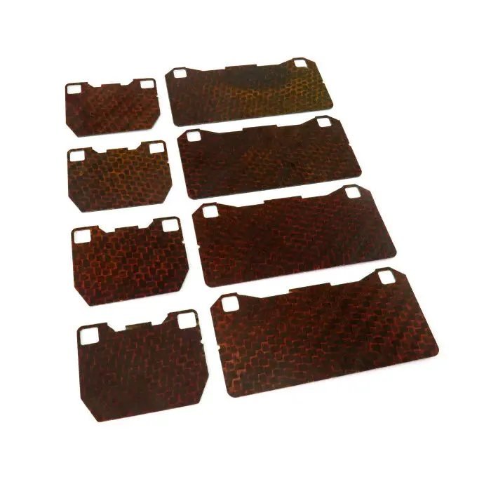 Hel Performance Carbon Fibre Brake Pad Shims | Toyota Gr Yaris | G16e-Gts | 2021+ 1