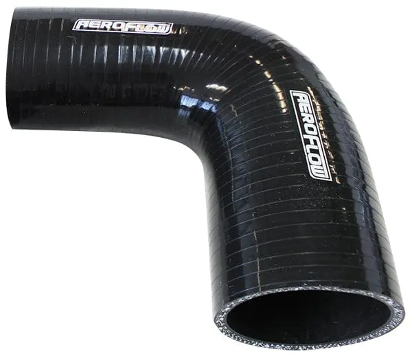 Gloss Black Silicone Hose Reducer: 2.5" To 2.25" (63Mm To 57Mm) 1