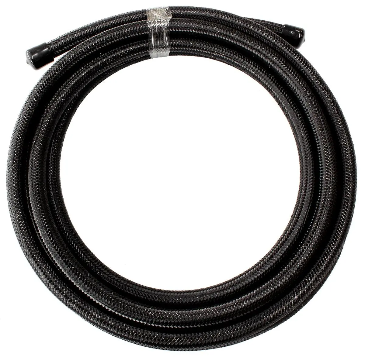 Black Stainless An-9 Braided Hose – 100 Series, 6Ft (Af100-09-6Mblk) 1