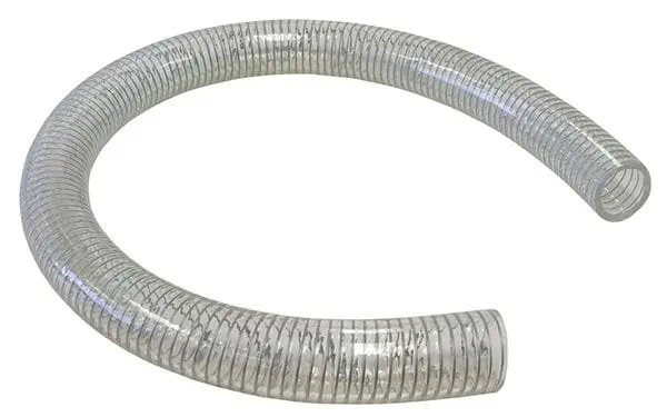 Heavy-Duty Clear Pvc Breather Hose With Reinforced Wall – 3/4" Inner Diameter (Af315-019-6M) 1